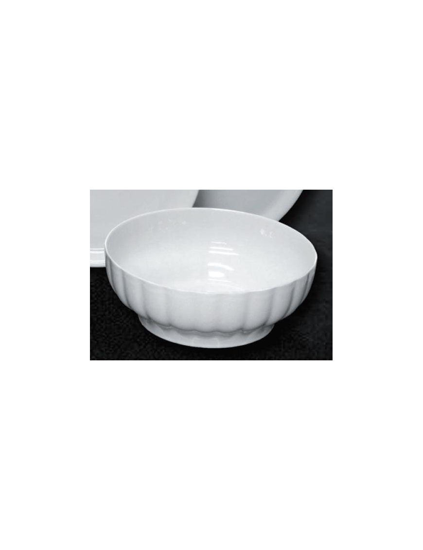 NAPOLI INSALATIERA COSTOLATA 23cm BIANCO
