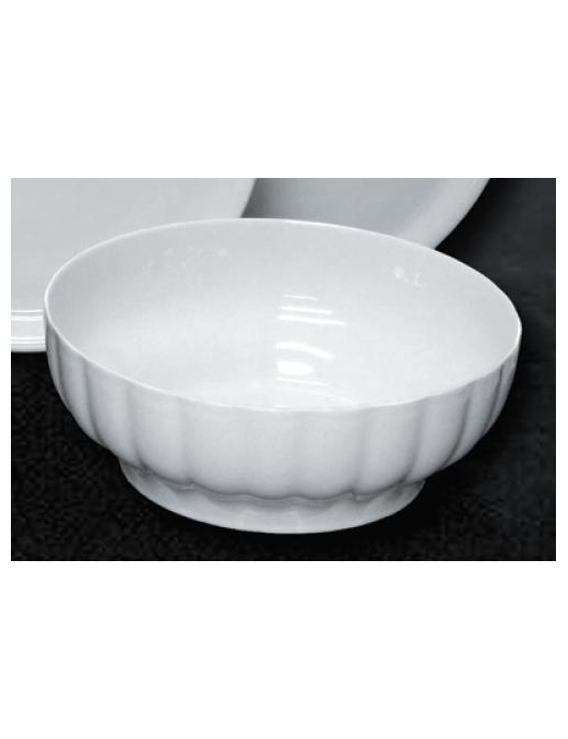 NAPOLI INSALATIERA COSTOLATA 26cm BIANCO