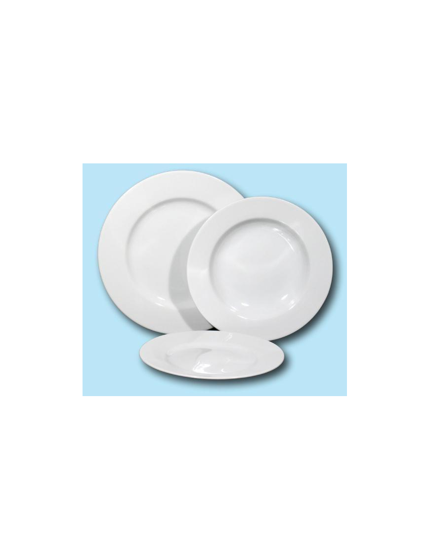 ISCHIA PIATTO FRUTTA 21cm BIANCO