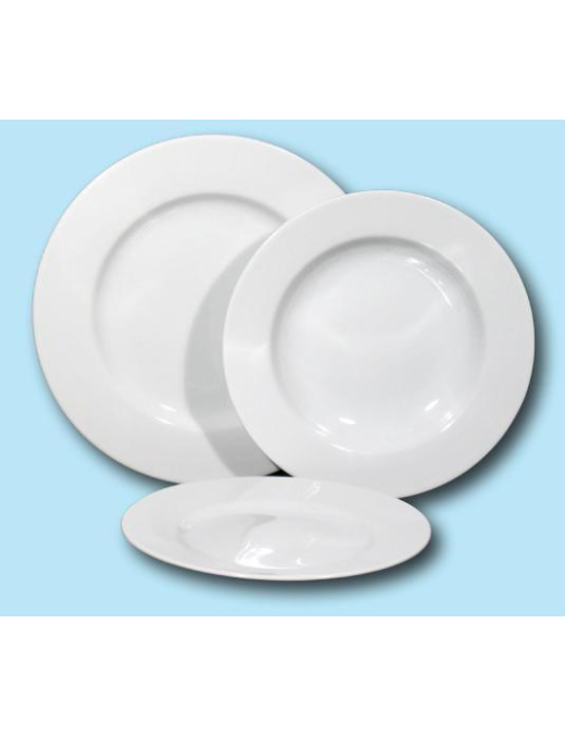 ISCHIA FRUIT PLATE 21cm WHITE