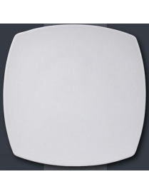 TOKIO SQUARE SERVING PLATE 31cm WHITE