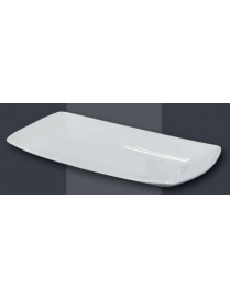 TOKIO RECTANGULARANGULAR PLATE 30x18cm WHITE