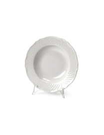 MALAGA PIATTO FONDO 23cm BIANCO