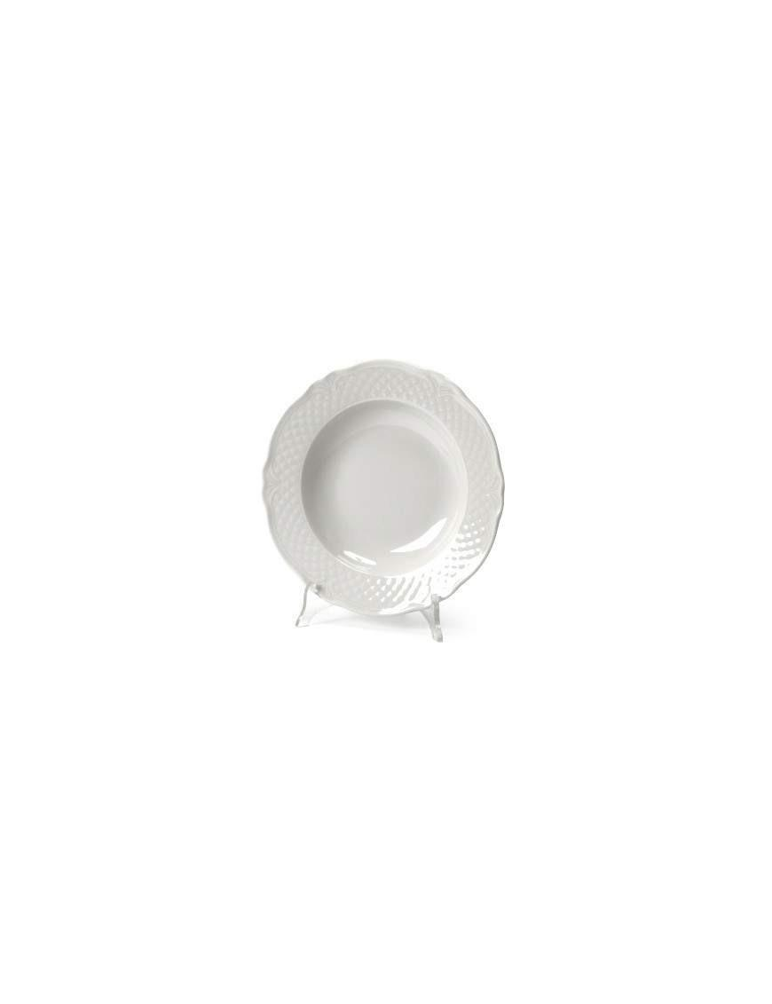MALAGA PIATTO FONDO 23cm BIANCO
