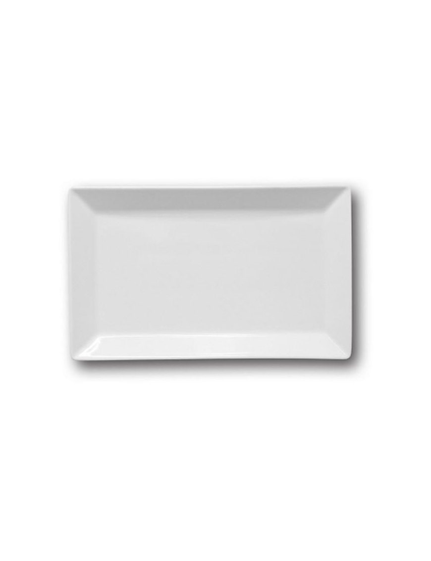 KIMI BIANCO PIATTO RETTANGOLARE 25x15cm