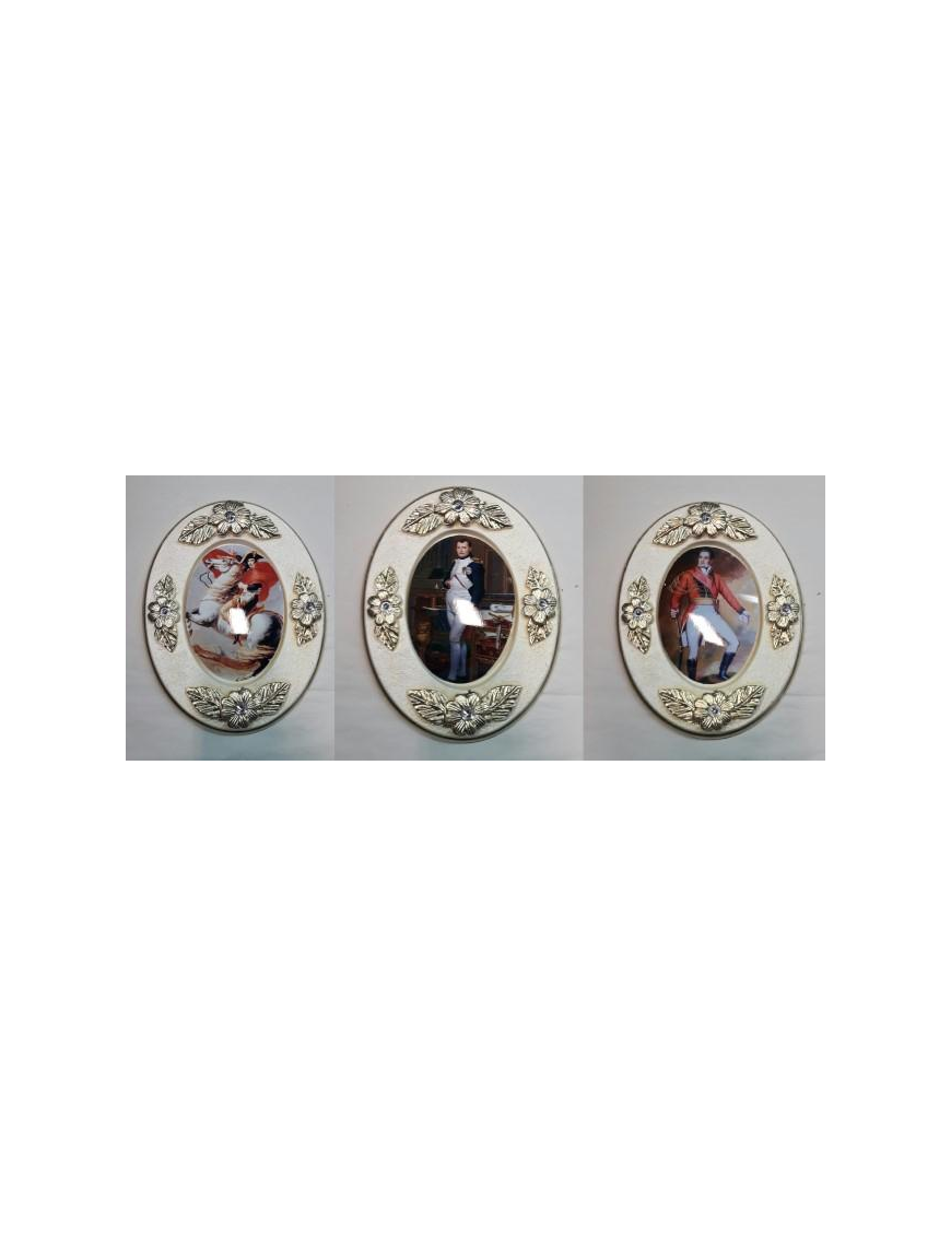 LARGE OVAL FLOWER FRAMEWORK KING