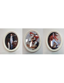 QUADRO CORNICE OVALE PICCOLO RE