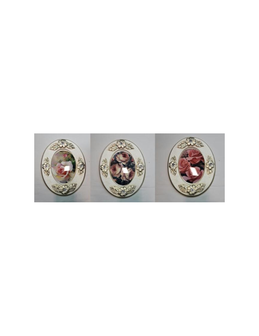 SMALL OVAL FLOWER FRAMEWORK