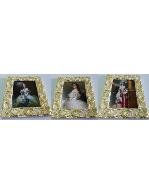 QUADRO ORO PICCOLO DAMA