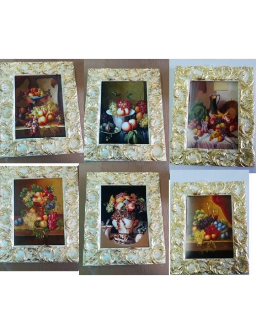 QUADRO ORO PICCOLO FRUTTA