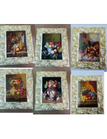 QUADRO ORO GRANDE FRUTTA