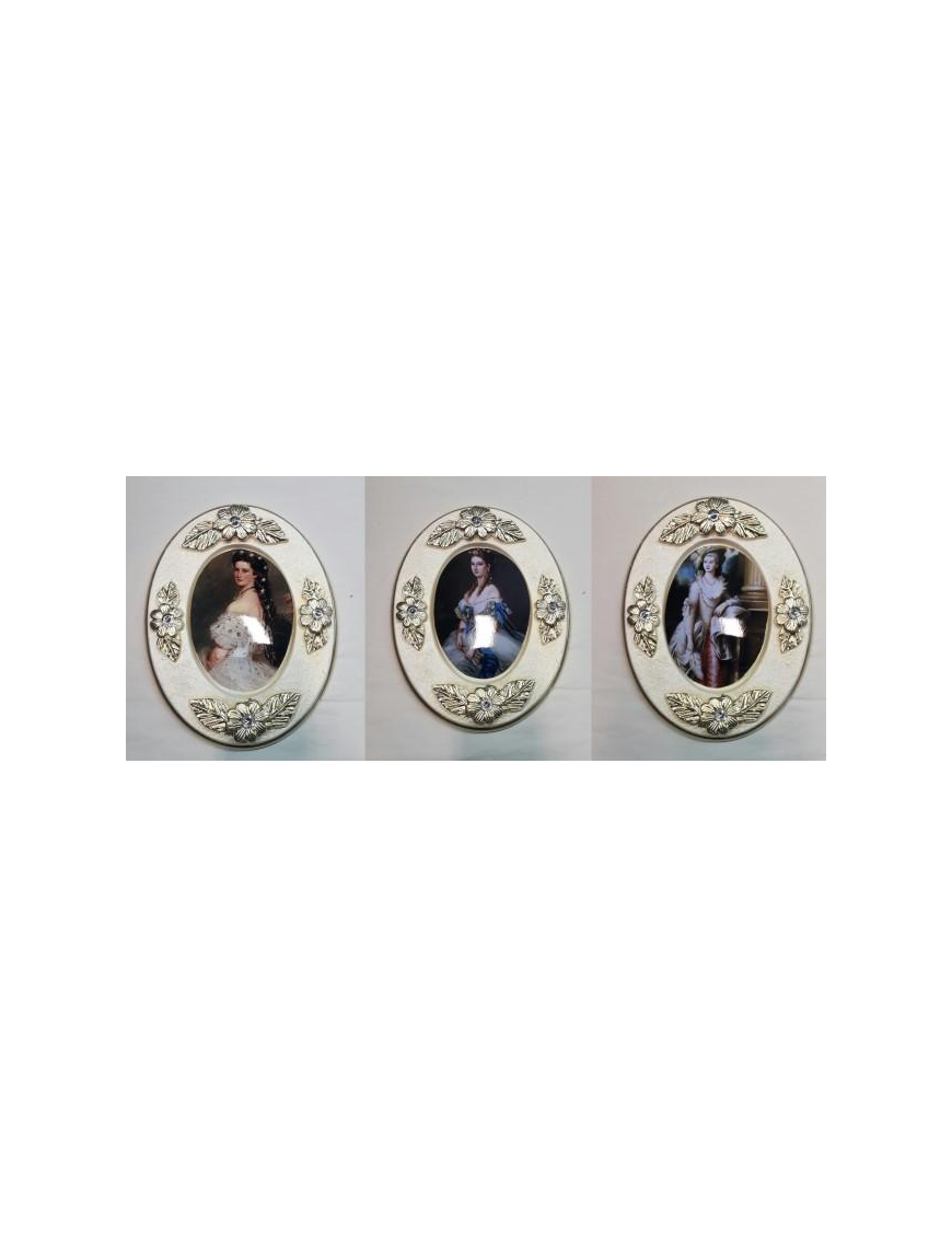 PICTURE FLOWERS OVAL SMALL DAMA