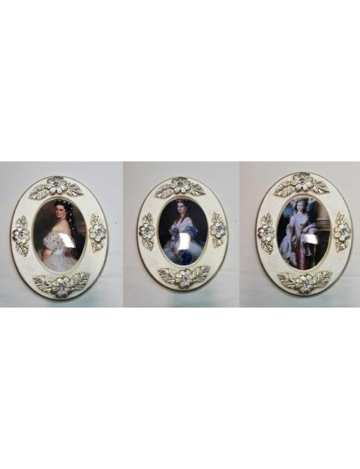 PICTURE FLOWERS OVAL SMALL DAMA
