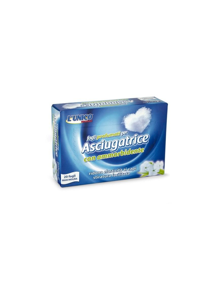 FOGLI ASCIUGATRICE 20 PEZZI