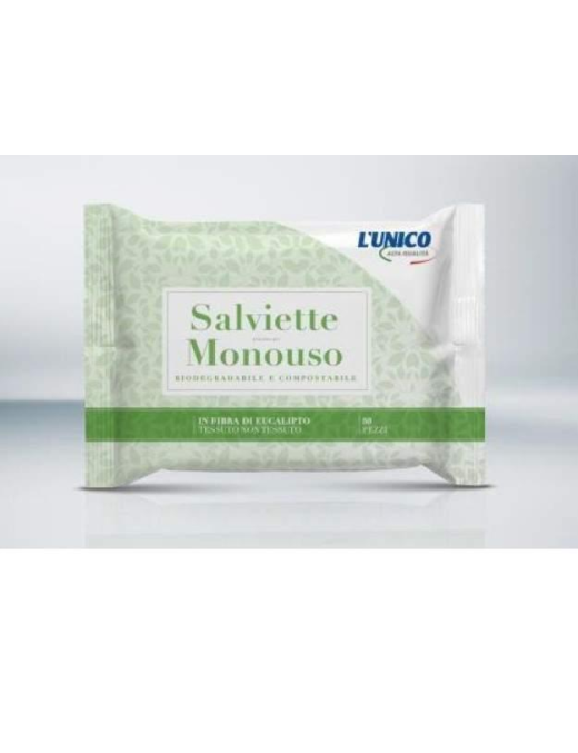 L.A.Q. SALVIETTE MONOUSO 50pz CAS102$$