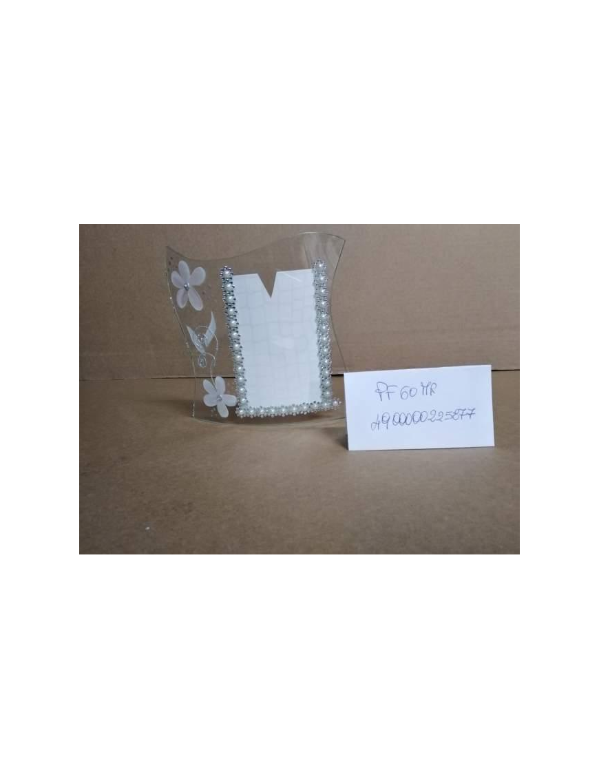 RHINESTONE PHOTO FRAME 17.5x17 CENTIMETERS WAVE