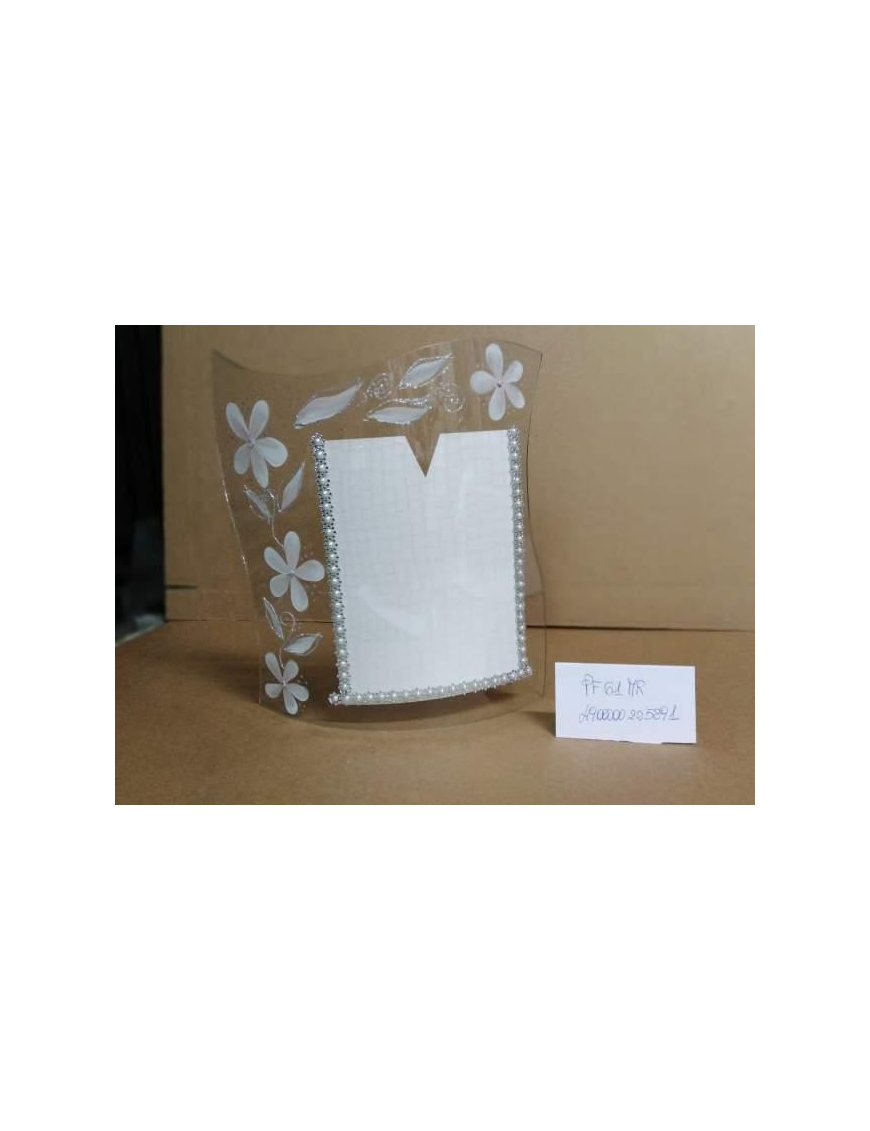 PORTAFOTO STRASS 33,5x28 CENTIMETRI ONDA