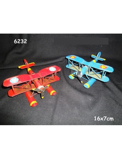 METAL PLANE 16x7 CENTIMETERS