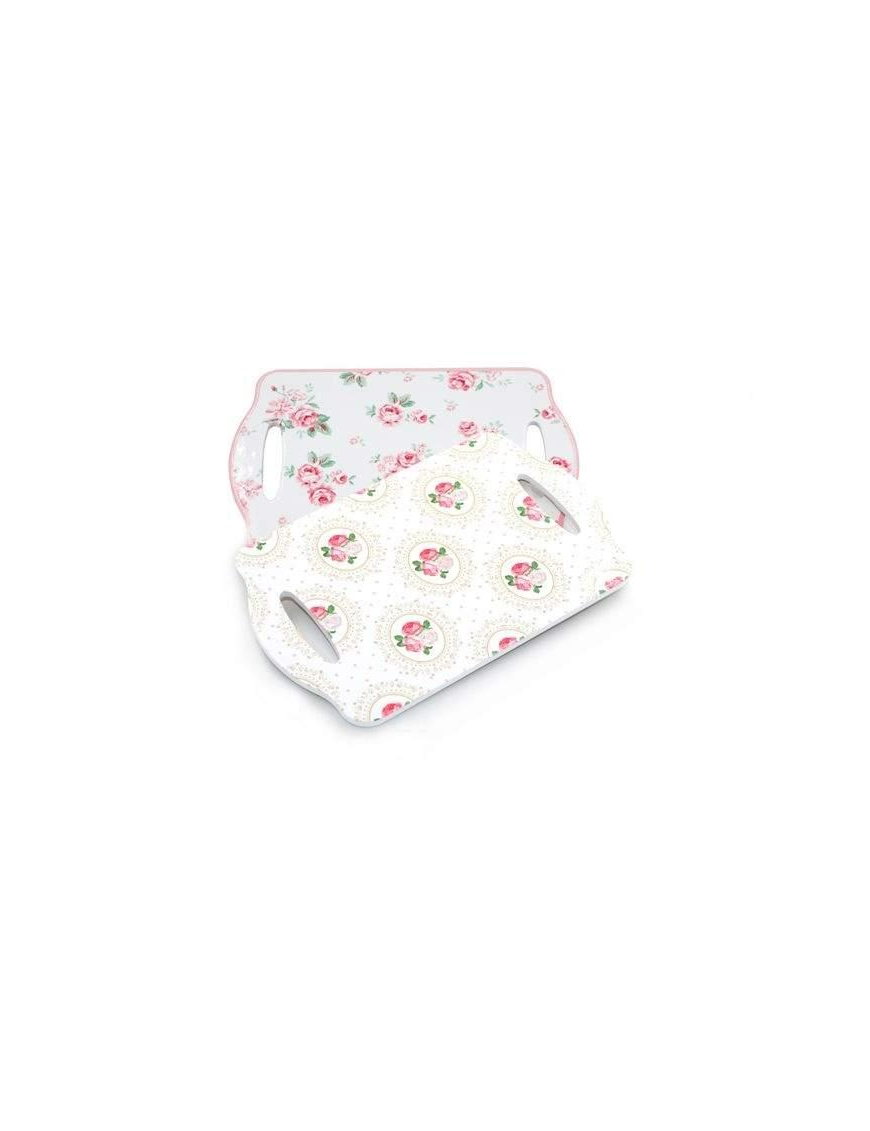 SOTTOPENTOLA ROSA RETT. 28cm X1508N$$