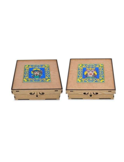 L.MORI SCATOLA LEGNO 25cm 0203 $$