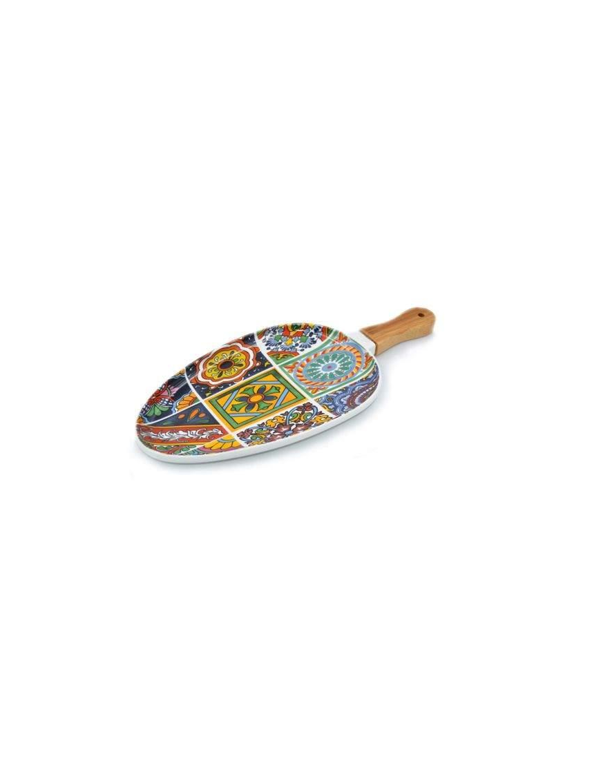 SAUCER WITH HANDLE 26 CM
