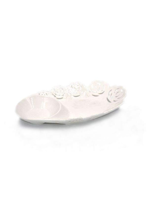 L.BLANCHE PIATTO OVALE 34x20cm F180727$$