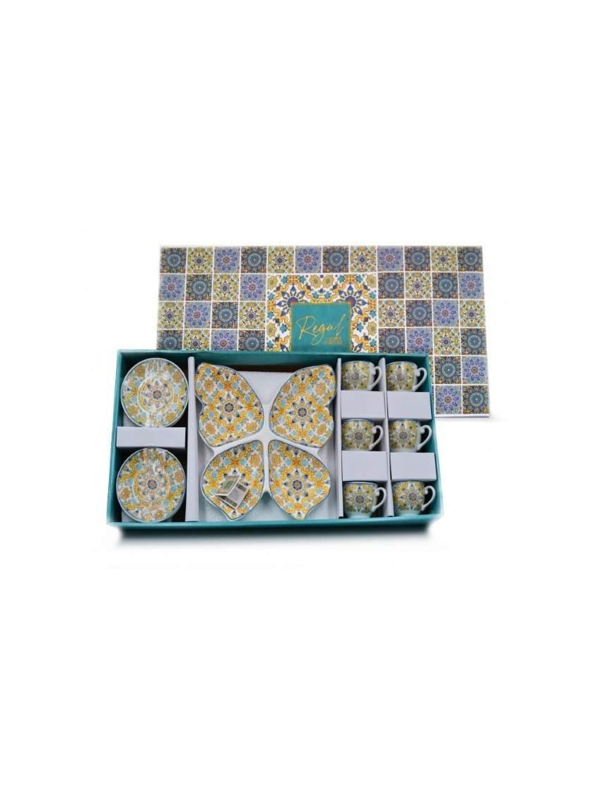 L.SICILY ALZATINA C/TAZZE CAFFE' 5286$$