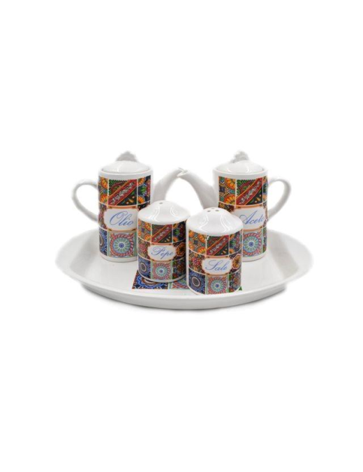 L.SICILY22 MENAGE 5pz 82182$$