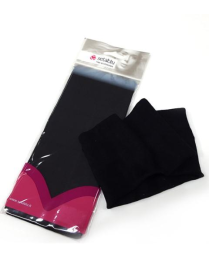 FASCIA CAPELLI COTONE 9 CENTIMETRI NERA