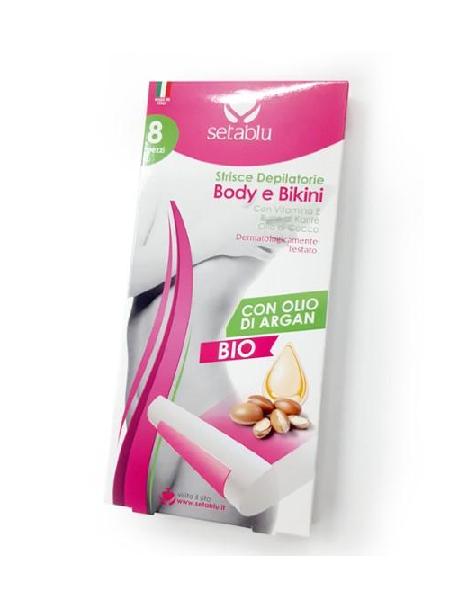 HAIR REMOVAL LINE BIKINI HAIR REMOVAL STRIPS 8 PIECES