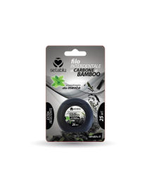 FILO INTERDENTALE 25 METRI CARBONE BAMBOO