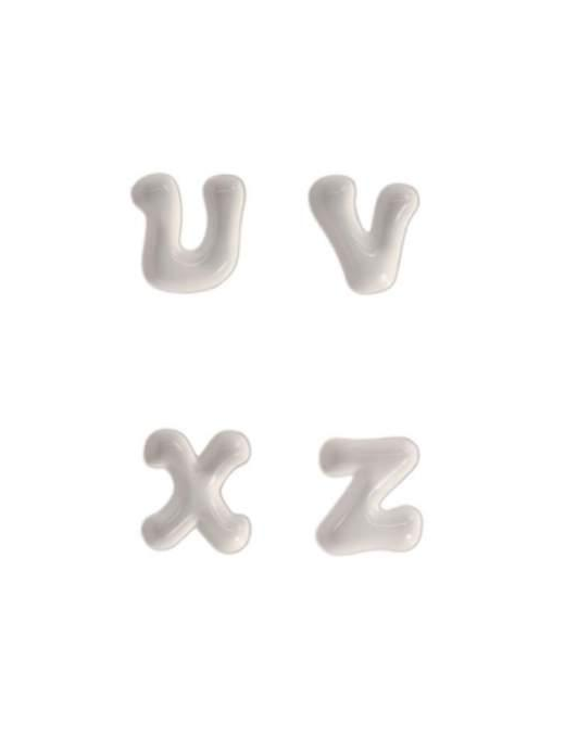 CIOTOLA LETTERA UVXZ 18x16 CENTIMETRI