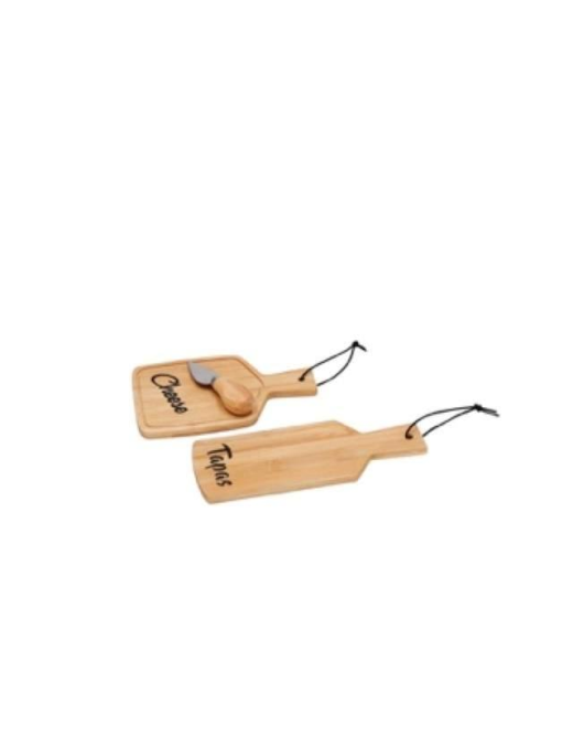 2 PIECE CUTTING BOARD + KNIFE