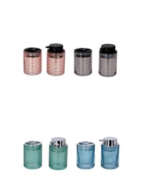 GLASS JARS 2 PIECES