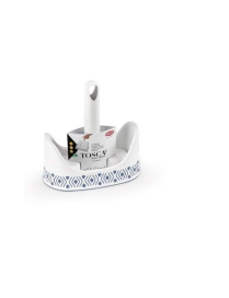 TOSCA BLU LINE GLASS HOLDER 23x13x23 cm