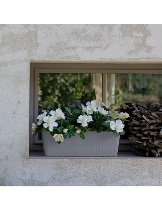 FIORIERA NATURAL 50cm STONE C/RIS.ACQ$$