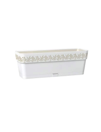 GAIA PLANTER 30cm BEIGE WITH WATER RESERVE