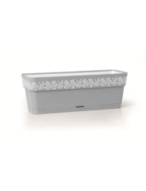 FIORIERA GAIA 50cm STONE CON RISERVA ACQUA