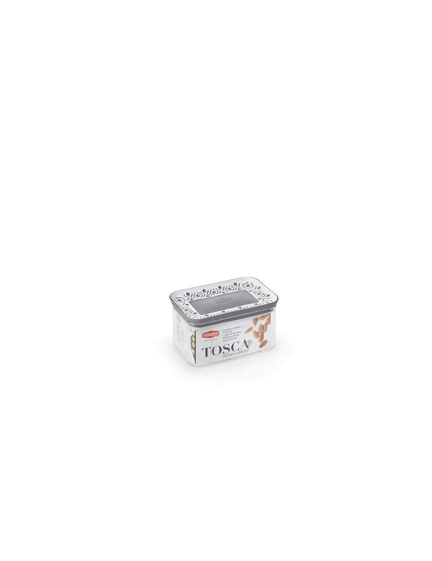 TOSCA GRAY LINE RECTANGULAR JAR 0.7lt