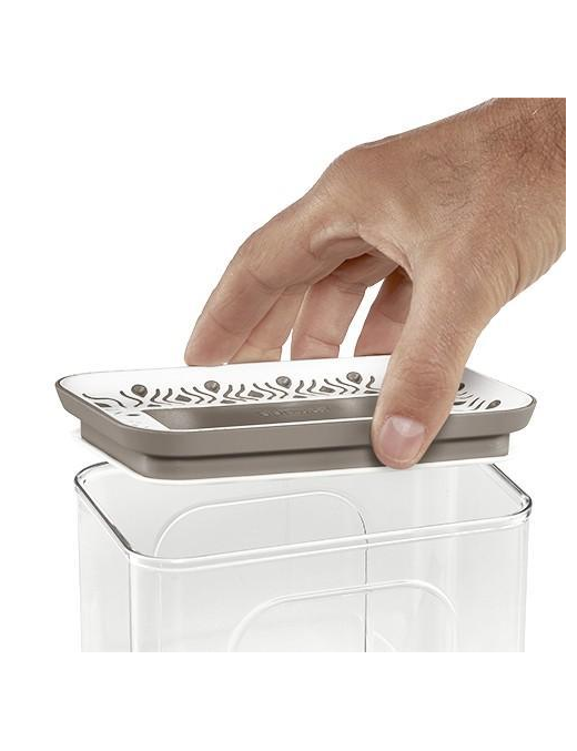 TOSCA GRAY LINE RECTANGULAR JAR 1.2lt