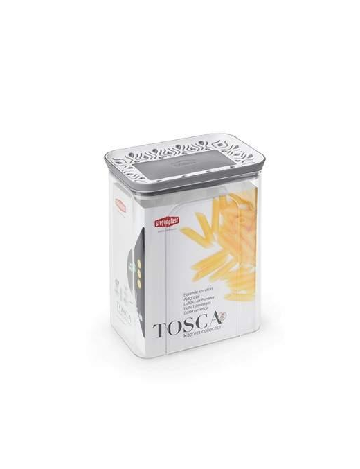 TOSCA GRAY LINE RECTANGULAR JAR 2.2lt