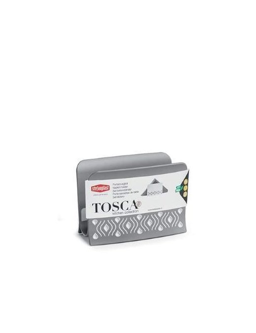 LINEA TOSCA GREY PORTATOVAGLIOLI 7,5x15x11