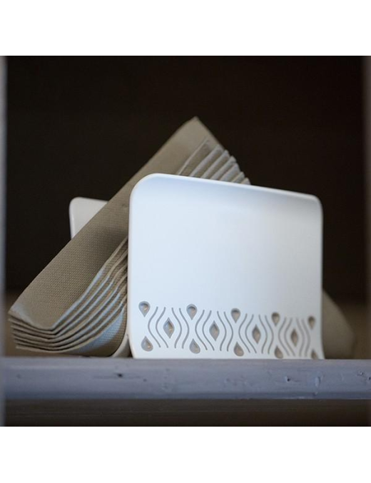 TOSCA GRAY LINE NAPKIN HOLDER 7.5x15x11