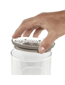TOSCA GRAY LINE ROUND JAR 0.7lt
