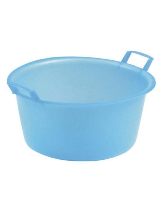 ROUND BASIN diameter 35cm 10lt BLUE