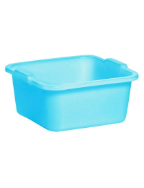 SQUARE BASIN 30x30cm 7lt BLUE