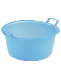 BACINELLA TONDA diametro 45cm 20lt AZZURRA