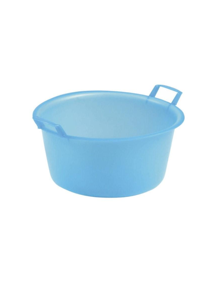 BACINELLA TONDA diametro 45cm 20lt AZZURRA
