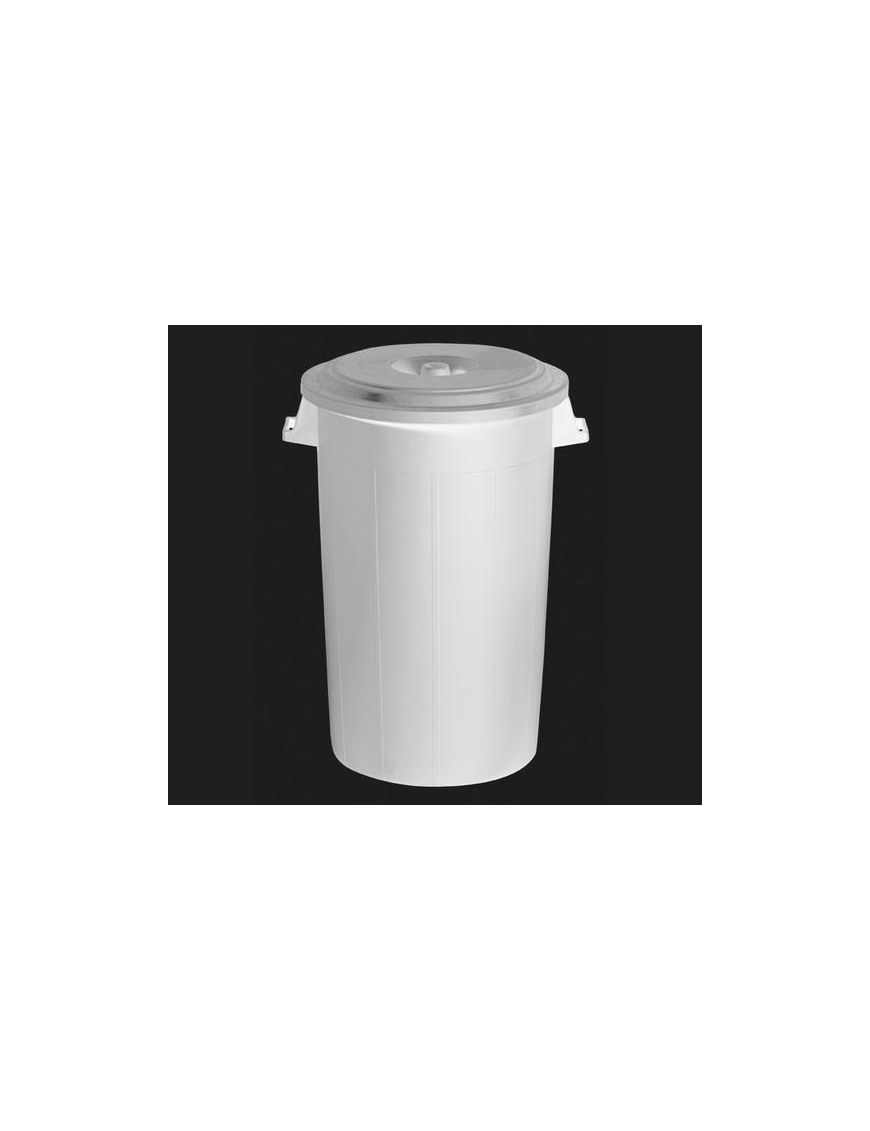 BIDONE NEUTRO 70lt CON COPERCHIO