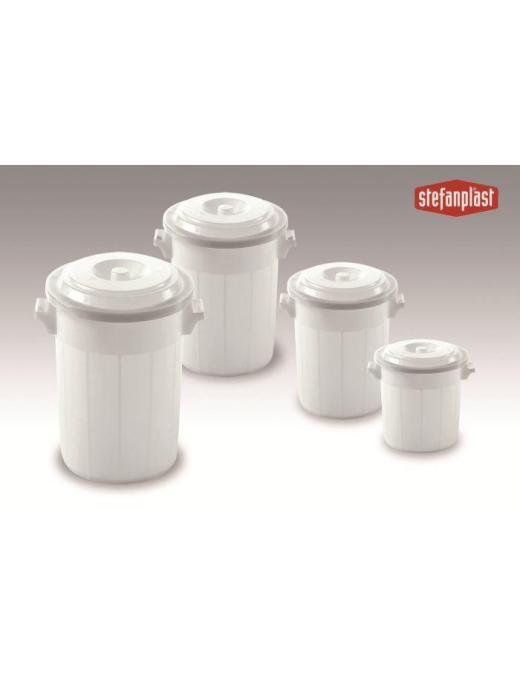 BIDONE NEUTRO 100lt CON COPERCHIO
